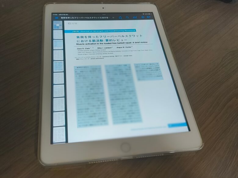 負荷を伴ったフリーバーベルスクワットにおける筋圧胴：要約レビュー